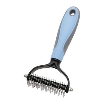 Pets Grooming Supplies, Professional Undercoat Rake, Shedding Control for Dogs and Cats, 6.69"x3.54"