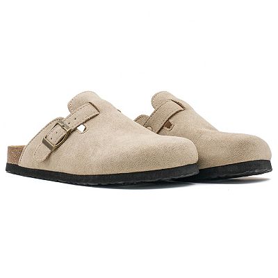 MILOCACA Slip-On Adjustable Buckle Clog Sandals