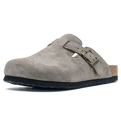 MILOCACA Slip-On Adjustable Buckle Clog Sandals