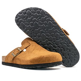 MILOCACA Slip-On Adjustable Buckle Clog Sandals