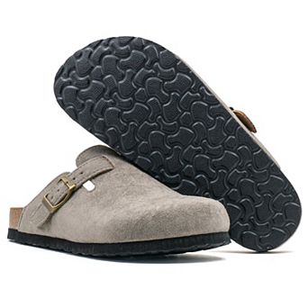 MILOCACA Slip-On Adjustable Buckle Clog Sandals