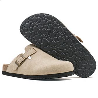 MILOCACA Slip-On Adjustable Buckle Clog Sandals