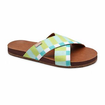 Feelgoodz Women's Zensole Cascades Double Strap Slide Sandals
