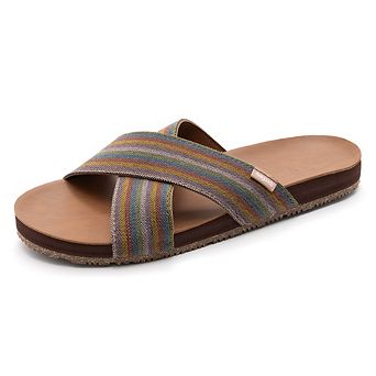Feelgoodz Women's Zensole Cascades Double Strap Slide Sandals
