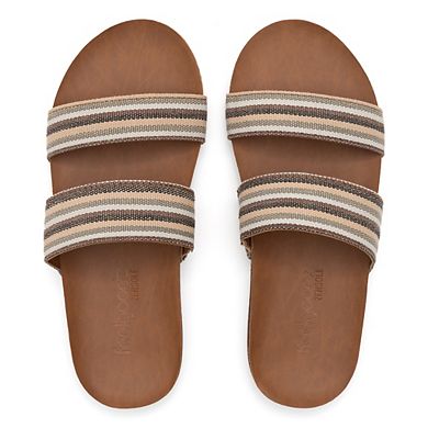 Feelgoodz Women’s Zensole Vistas Double Strap Slide Sandals