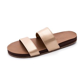 Feelgoodz Women’s Zensole Vistas Double Strap Slide Sandals