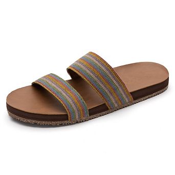 Feelgoodz Women’s Zensole Vistas Double Strap Slide Sandals