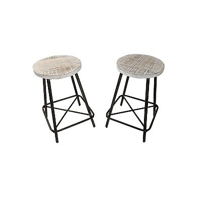 Carolina Living 24-Inch 2-pc. Bar Stools