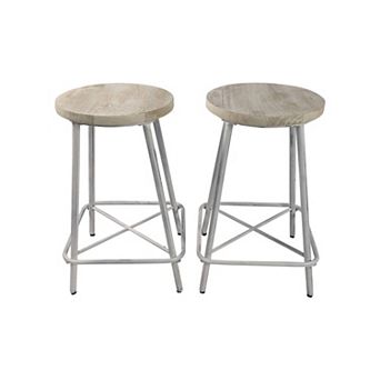 Carolina Living 24-Inch 2 pc Bar Stools