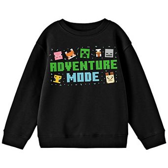 Boys 8-20 Minecraft Adventure Mode Graphic Sweatshirt