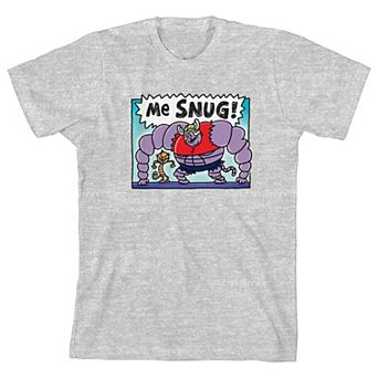 Boys 8-20 Dog Man "Me SNUG" & Petey the Cat Graphic Tee