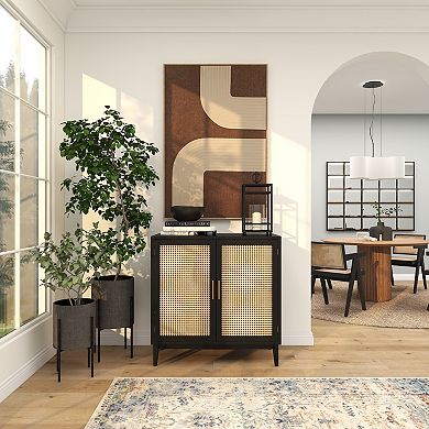 Stella & Eve Ribbed Arches Framed Wall Art