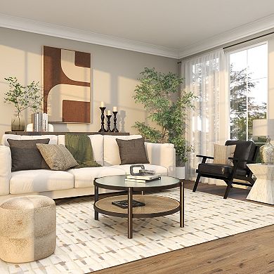 Stella & Eve Ribbed Arches Framed Wall Art