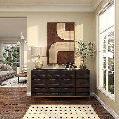 Stella & Eve Ribbed Arches Framed Wall Art