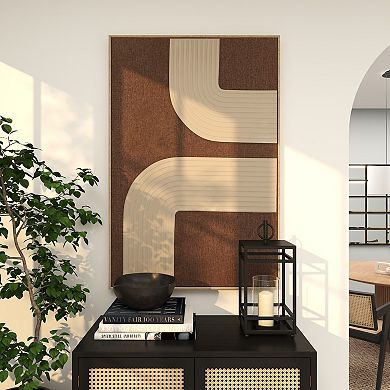 Stella & Eve Ribbed Arches Framed Wall Art