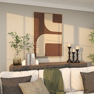 Stella & Eve Ribbed Arches Framed Wall Art