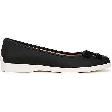 LifeStride Maura Women's Faux Leather Slip-On Ballerina Shoes