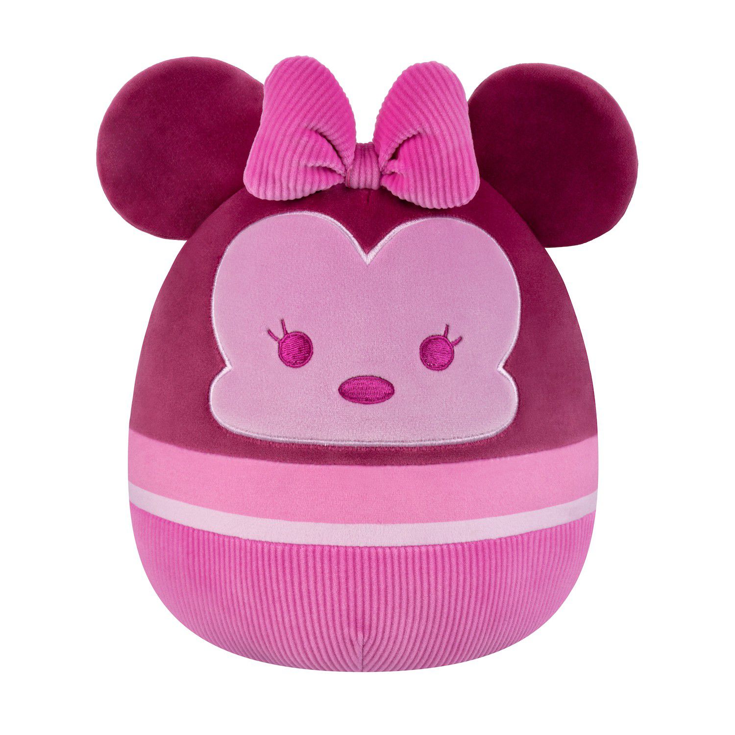 Детские мягкие игрушки Disney's Minnie Mouse 8-Inch Monochrome Plush Toy by Squishmallows
