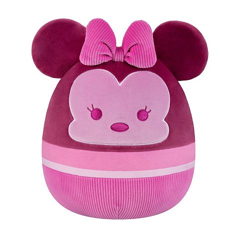 Детские мягкие игрушки Disney's Minnie Mouse 8-Inch Monochrome Plush Toy by Squishmallows