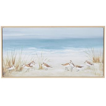 Stella & Eve Framed Coastal Canvas Wall Art