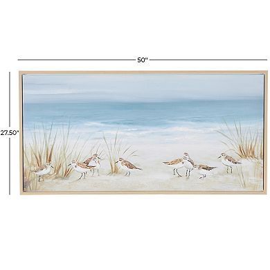 Stella & Eve Framed Coastal Canvas Wall Art