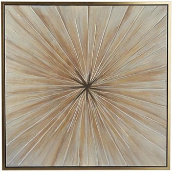 Stella & Eve Framed Radial Canvas Wall Art