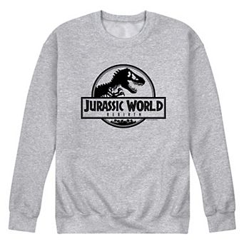 Men's Jurassic World Rebirth Logo Crew Fleece Sweatshirt