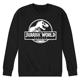 Men's Jurassic World Rebirth Logo Crew Fleece Sweatshirt