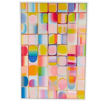 Stella & Eve Framed Pop Art Canvas Wall Art