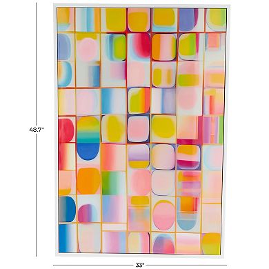 Stella & Eve Framed Pop Art Canvas Wall Art