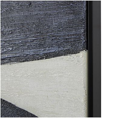 Stella & Eve Framed Geometric Shape Canvas Wall Art