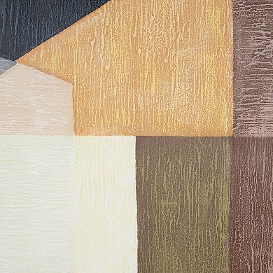 Stella & Eve Framed Color Block Shape Canvas Wall Art