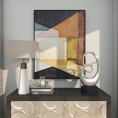 Stella & Eve Framed Color Block Shape Canvas Wall Art