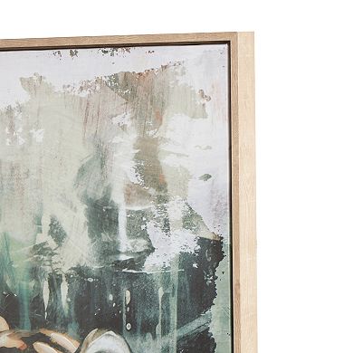 Stella & Eve Framed Canvas Wall Art with Animal Design