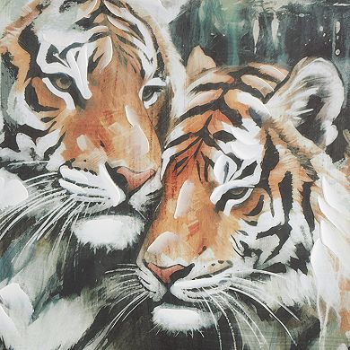 Stella & Eve Framed Canvas Wall Art with Animal Design