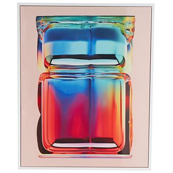 Stella & Eve Framed Canvas Cube Wall Art