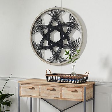 Stella & Eve Wood Woven Wall Decor