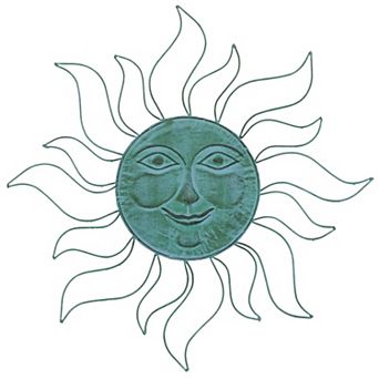 Stella & Eve Metal Wall Decor with Wire Frame