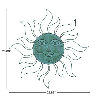 Stella & Eve Metal Wall Decor with Wire Frame