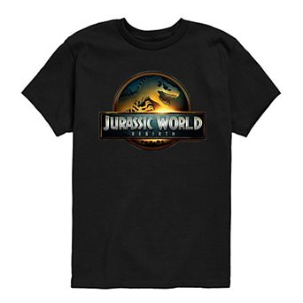 Boys 8-20 Jurassic World Rebirth Logo Graphic Tee
