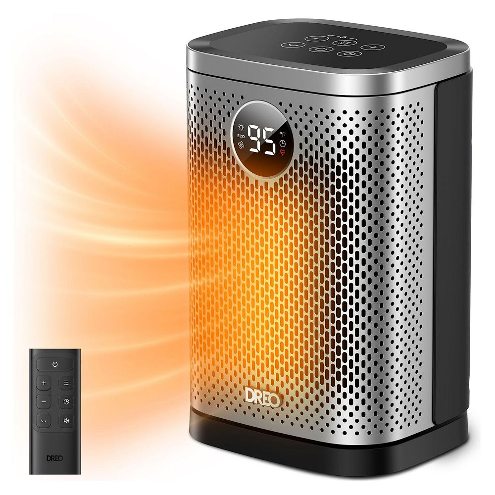 DREO 1500W Space Heater with Remote and Thermostat