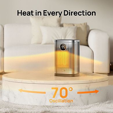 DREO 1500W Space Heater with Remote and Thermostat
