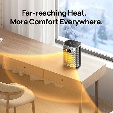 DREO 1500W Space Heater with Remote and Thermostat