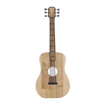 Stella & Eve Guitar Design Wooden Wall Decor