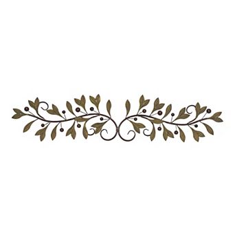 Stella & Eve Metal Leaf Design Wall Decor