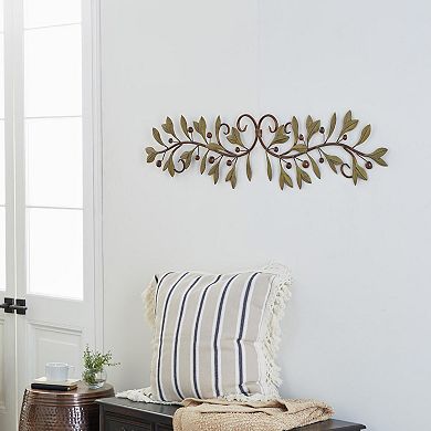 Stella & Eve Metal Leaf Design Wall Decor