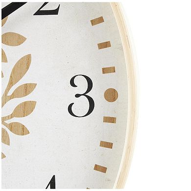 Stella & Eve Wooden Decorative Tree Design Wall Clock