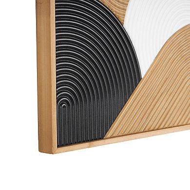 Stella & Eve 2-pc. Wooden Round Forms Wall Decor Set