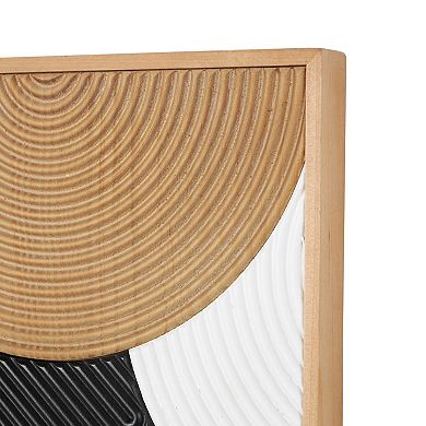 Stella & Eve 2-pc. Wooden Round Forms Wall Decor Set