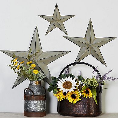 Stella & Eve Metal Star Wall Decor Set of 3